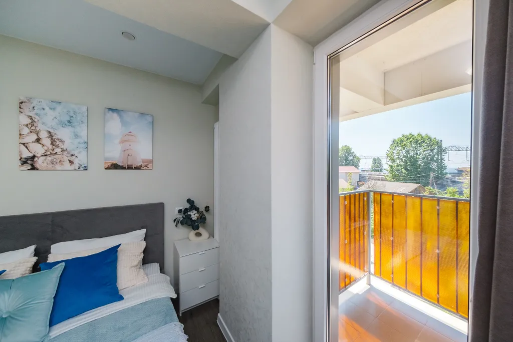 Просторная квартира на берегу моря