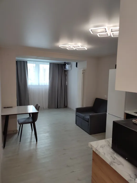 Новая, небольшая студия, евро, всё есть, кресло раскладывается