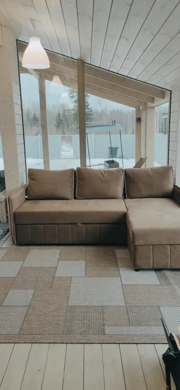 Уютный дом с печью-камином