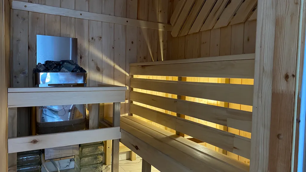 Дом Sainiemi с сауной на окраине Петрозаводска  у Онежского озера