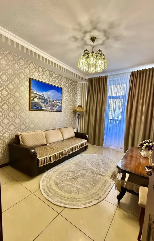 Квартира Квартира Семейный номер с горной рекой под балконом — Ахты