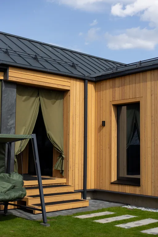 Уютный современный BarnHouse с хаммамом и купелью