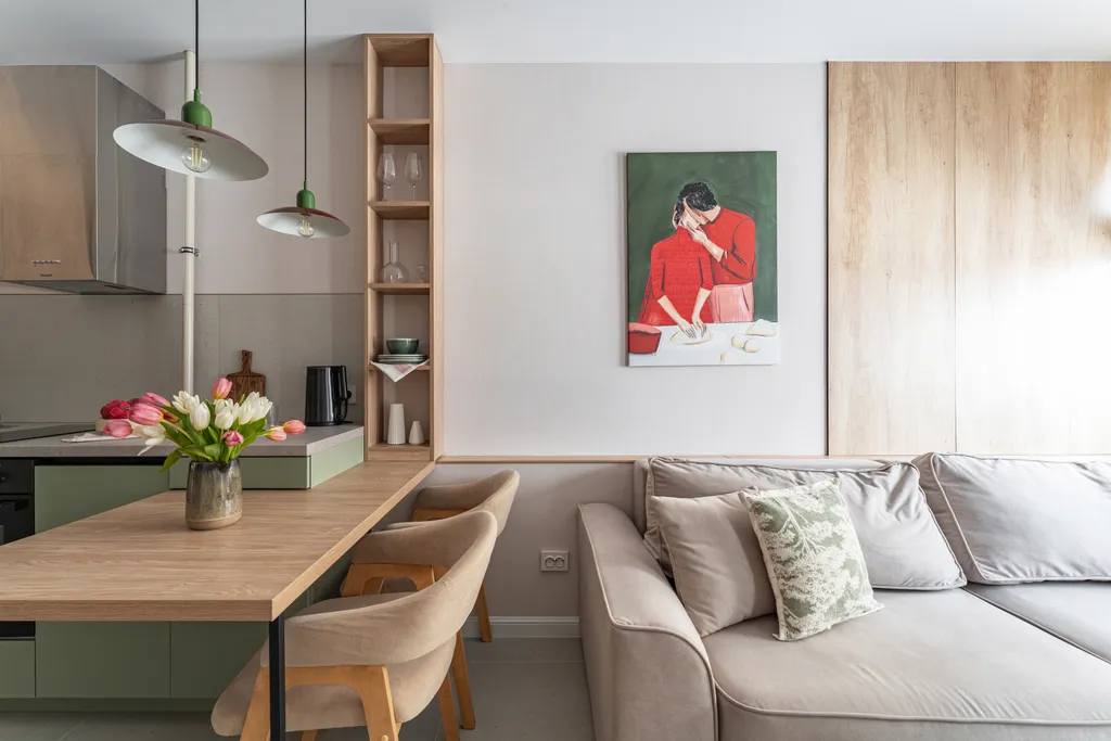 Квартира Квартира с отдельной спальней и рабочим местом в 900 метрах от пляжа — Зеленоградск