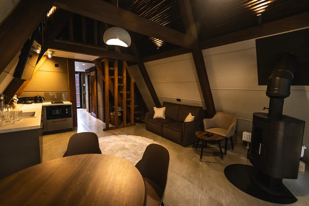 Коттедж Коттедж А-Фрейм грей — Павловский Посад