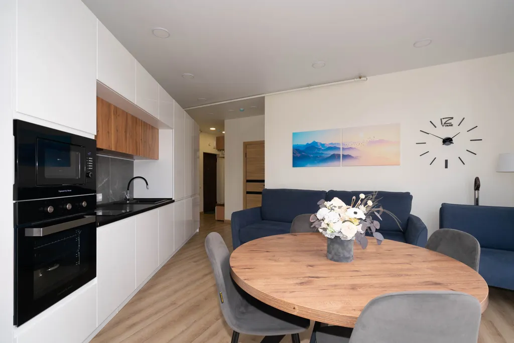 Апартаменты с отдельной спальней LS-DEEP FOREST с прямым видом на горы