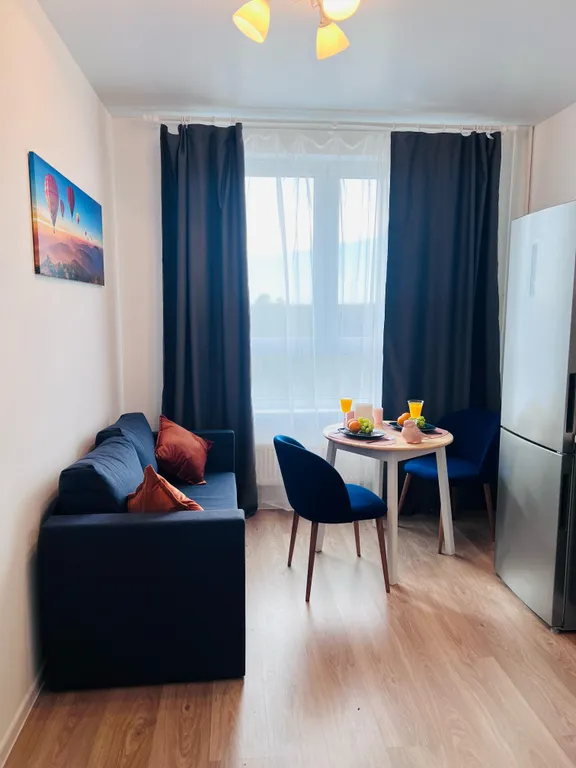 Квартира с прекрасным закатом