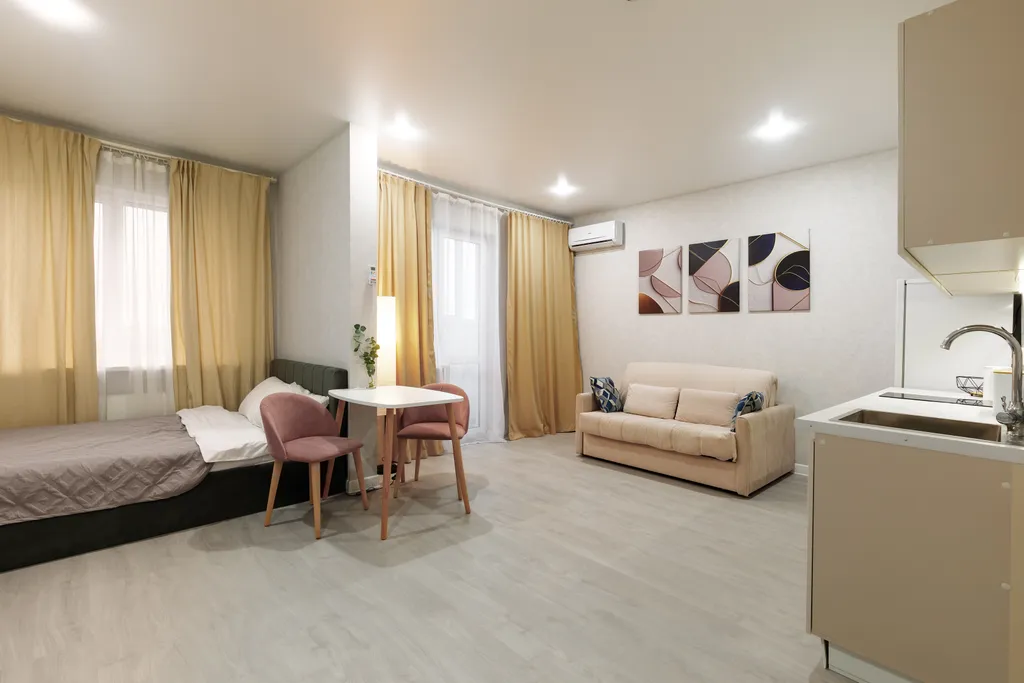 Квартира Апартаменты в ЖК Флора, тихий угол в шумном городе — аренда посуточно в Аксай