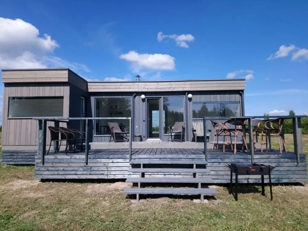 Коттедж Сканди-дом — Луга