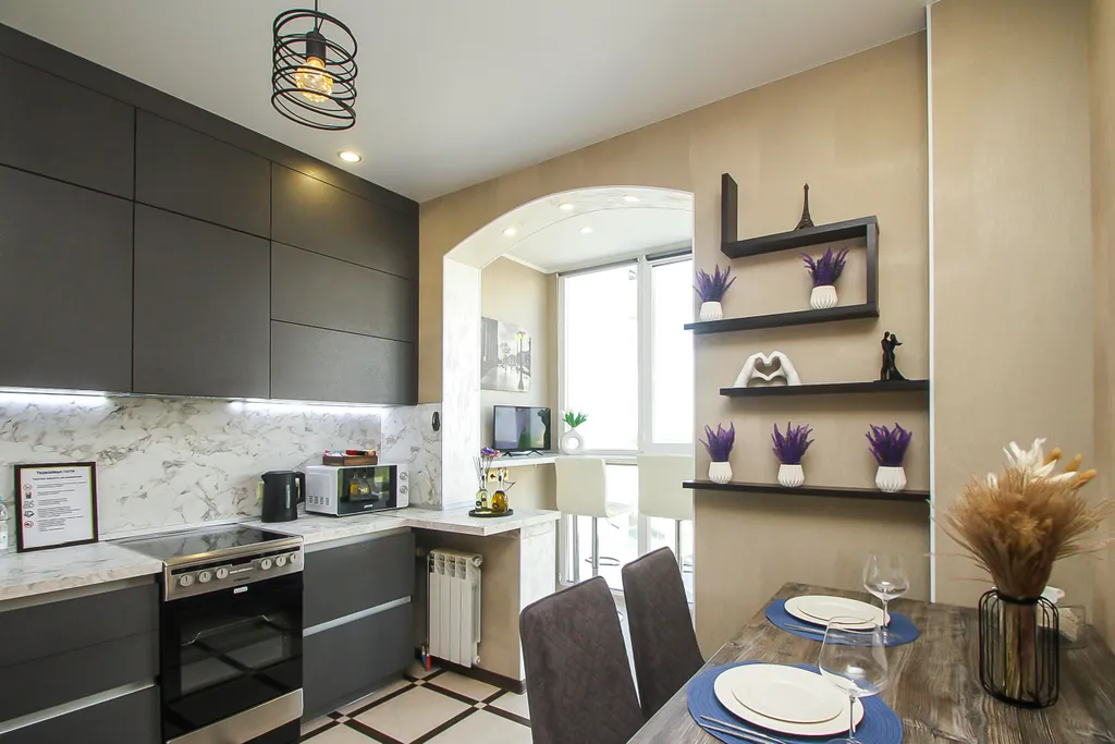 Панорамные  апартаменты на 16 этаже