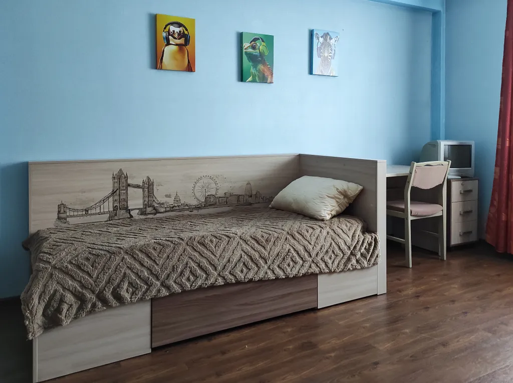 Просторная квартира с тихими соседями