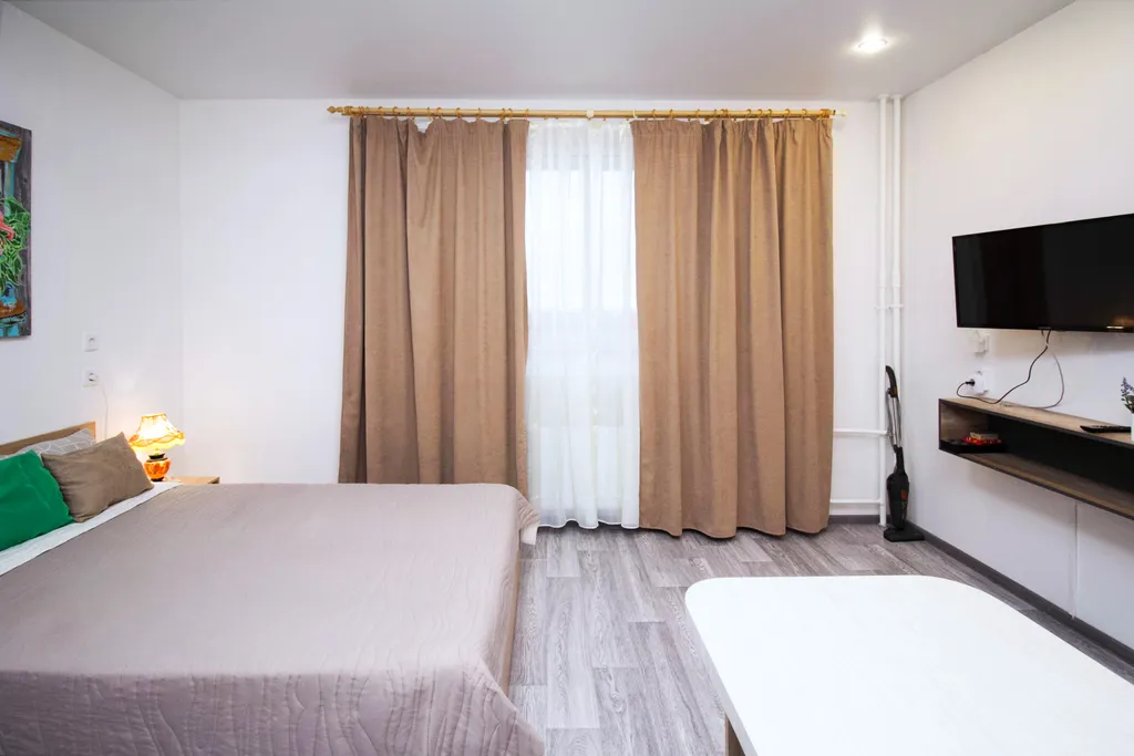 Современная студия с видом на Набережную рядом с Археопарком