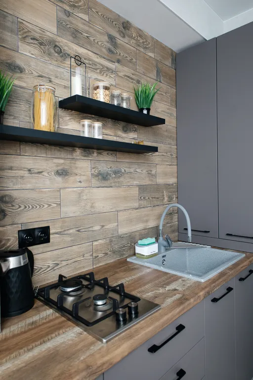 Квартира в стиле Loft с видом на горы