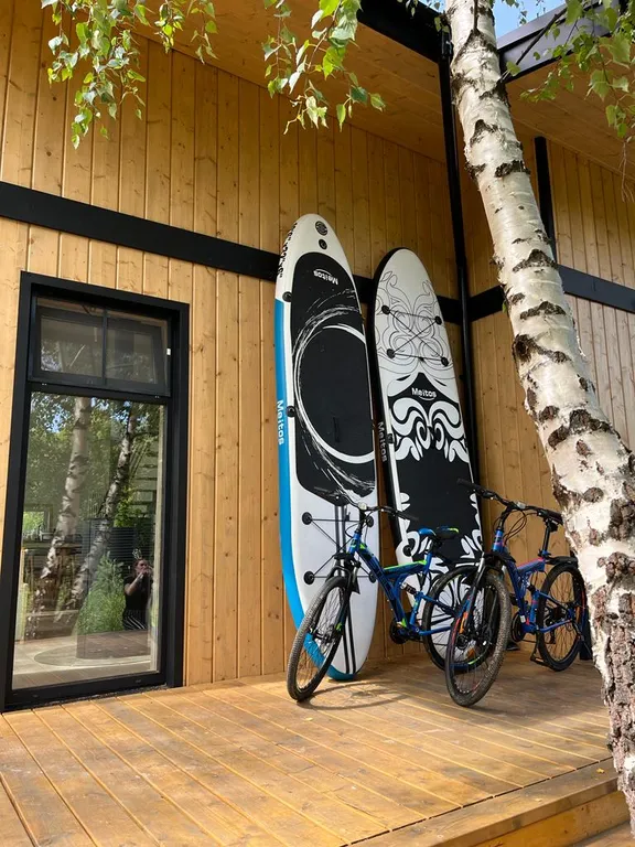 Светлый дом с панорамной гостиной