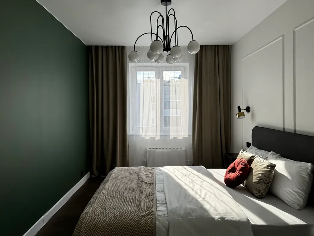 Стильная просторная квартира с шикарным видом на Енисей