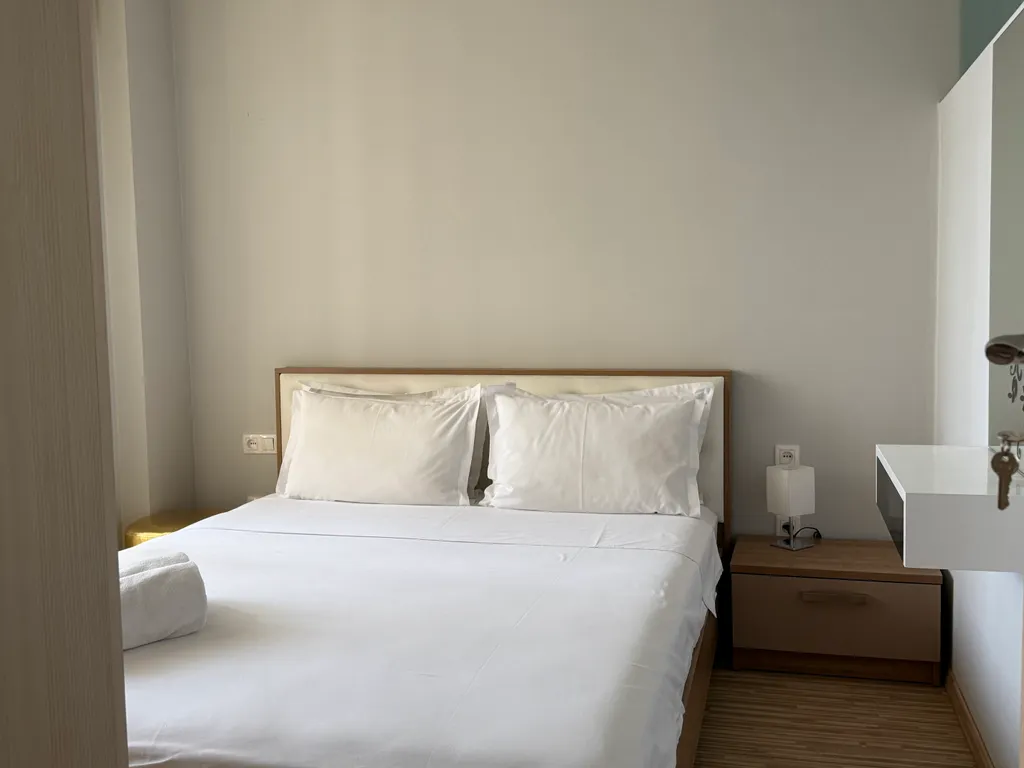 Семейные апартаменты с 2 спальнями и балконом