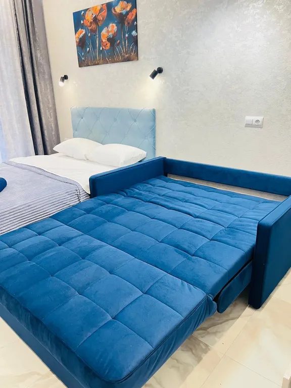 Уютная студия с балконом