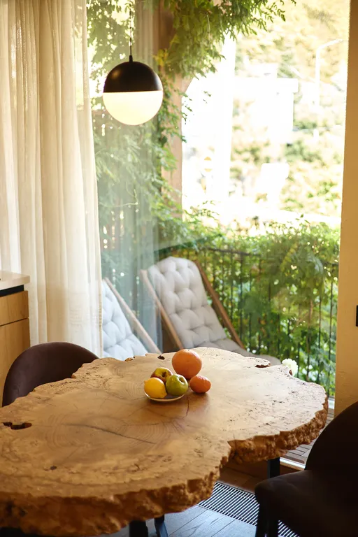 Студия Воздух с классной кухней в гостевом доме Пентакли в Красной Поляне