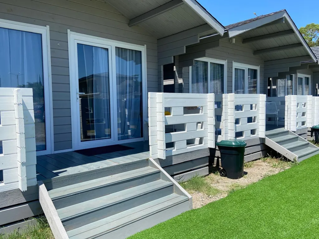 Ваш личный домик у моря с видом на парк