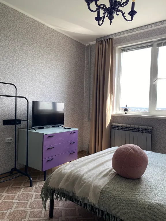 Однокомнатная квартира с видом на горы, Волгу и город