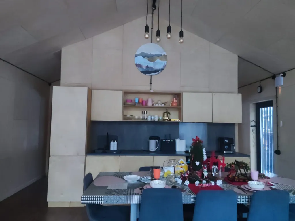 Барнхаус с панорамными окнами Хаус Гринвуд