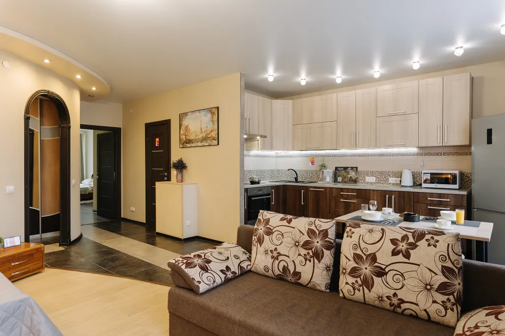 Просторные апартаменты с видом на речку