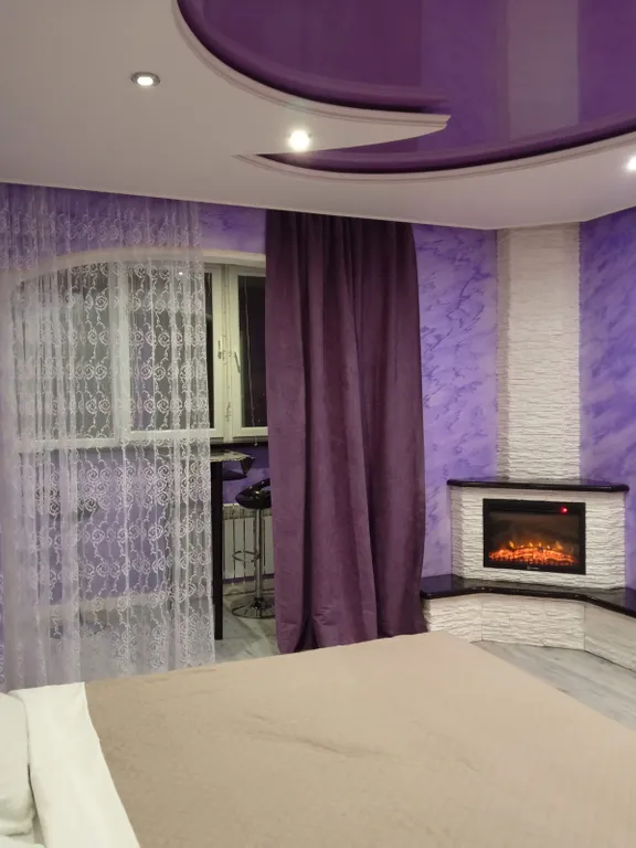 Уютная стильная студия с дизайнерским ремонтом