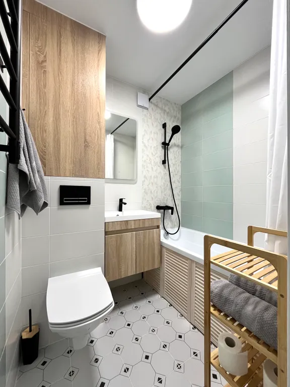 Уютная новая квартира в хорошем районе