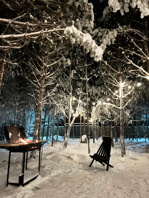 Дом 52m2 — чан, кухня, Wi-Fi