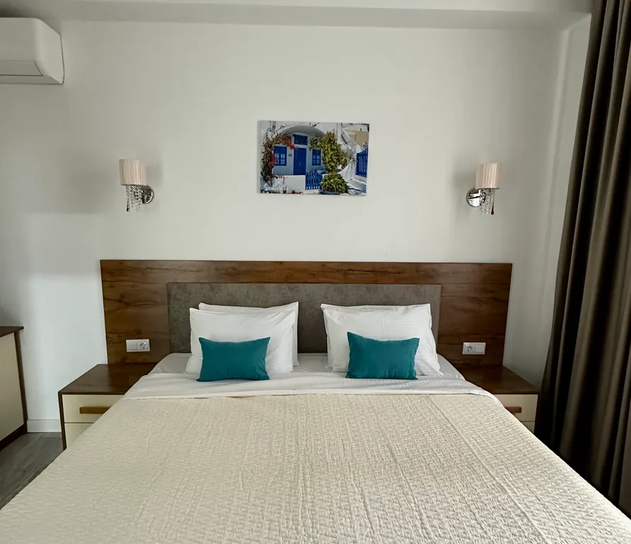 Двухуровневый полулюкс с зоной отдыха на крыше и видом на море