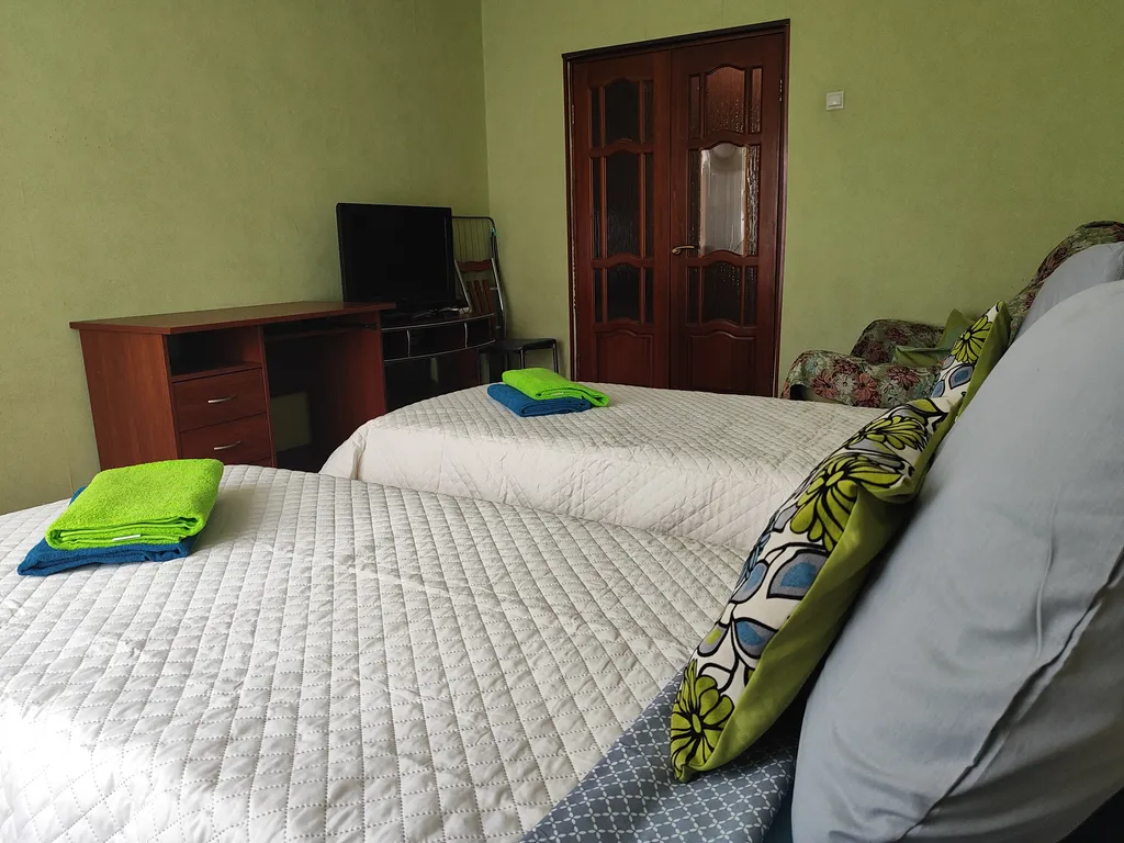 2-комнатная квартира на 5 раздельных спальных мест в центре Ступино