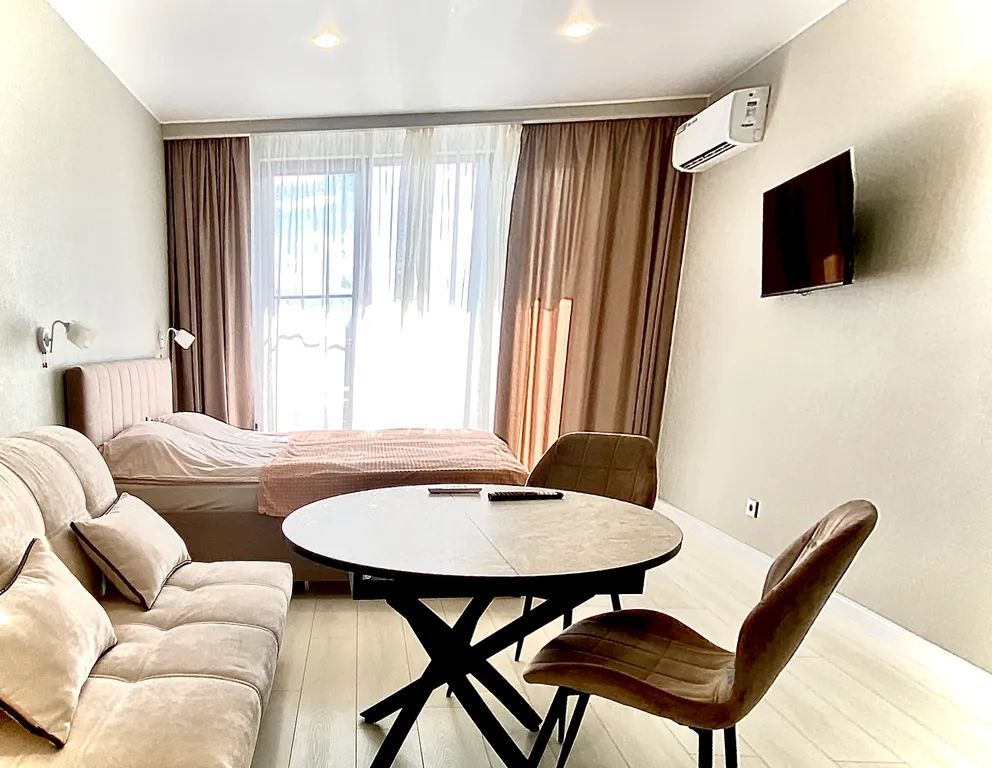 Квартира Квартира Новая студия-люкс на берегу моря — Анапа