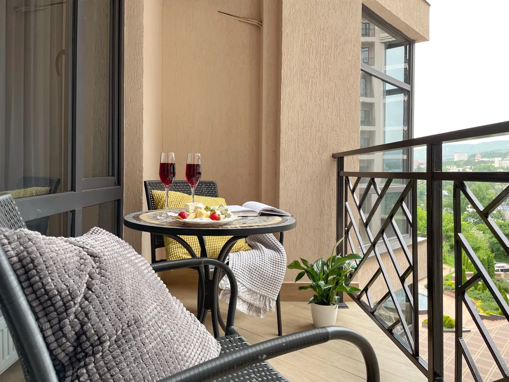 Апартамент с видом на сад