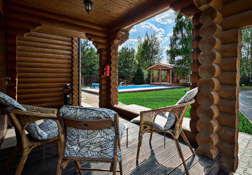 Дом с баней, хамамом, караоке и теплым уличным бассейном