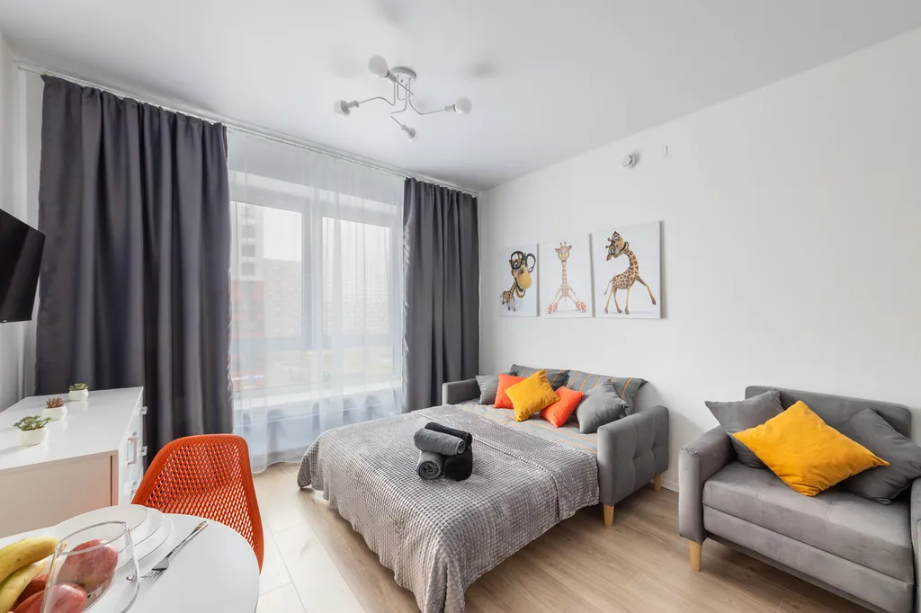 Прекрасная квартира - студия возле метро Лухмановская