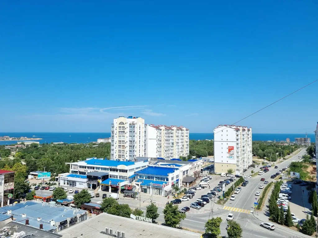 Супер видовая новая двухкомнатная квартира у моря в парке Победы