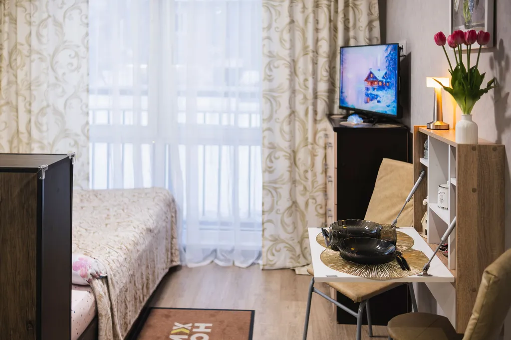 Квартира Уютная студия в центре около вокзала — аренда посуточно в Петрозаводск