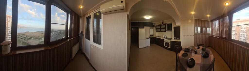 Уютная квартира с видом на море