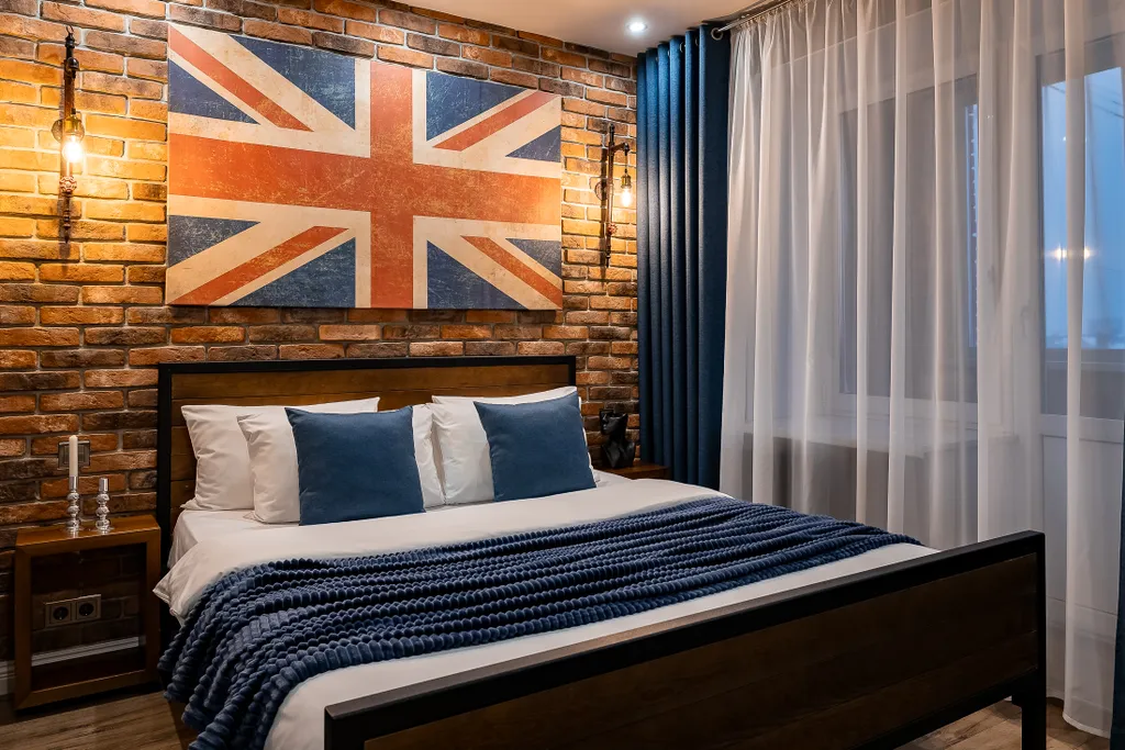 Популярная квартира в центре Британский лофт