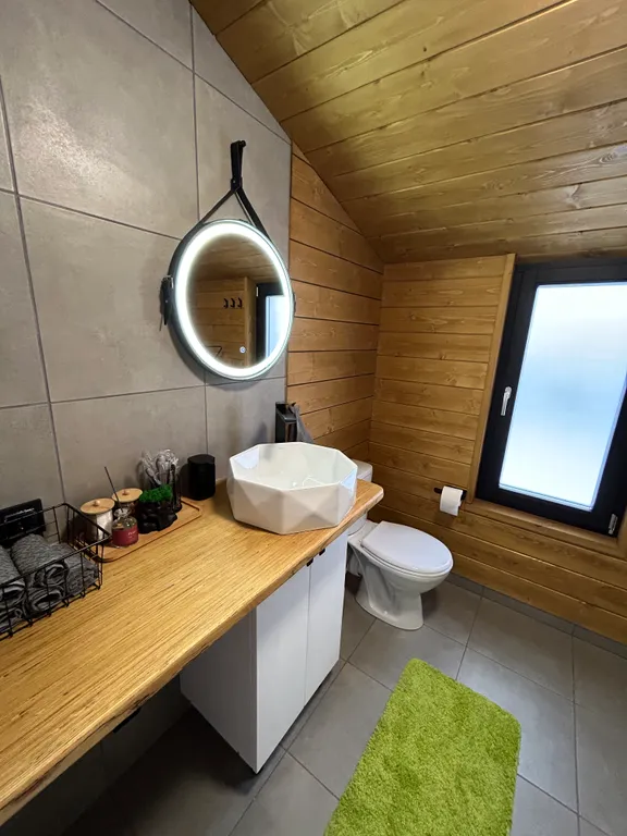 Туя пик Дом в Сорочанах с камином и баней на дровах