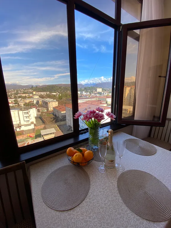 Апартаменты с панорамным видом на море и горы