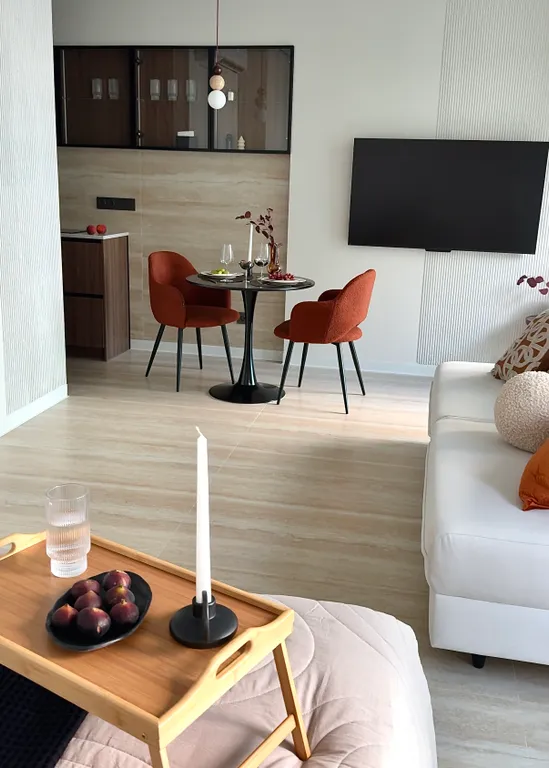 Апартаменты с балконом и видом на море