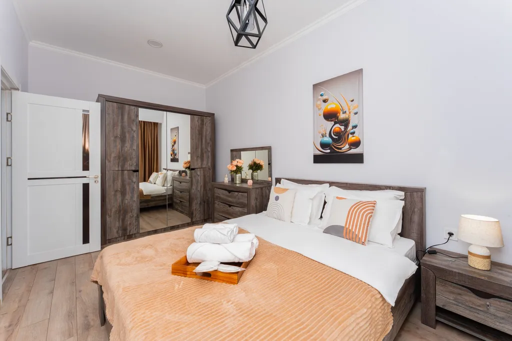 Просторная квартира в новостройке в центре Еревана