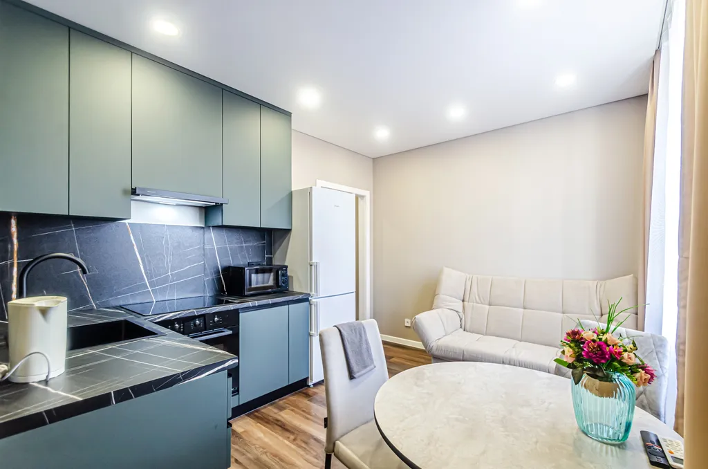 Квартира Квартира м. Гагаринская Центр Евро для 3 гостей — Самара