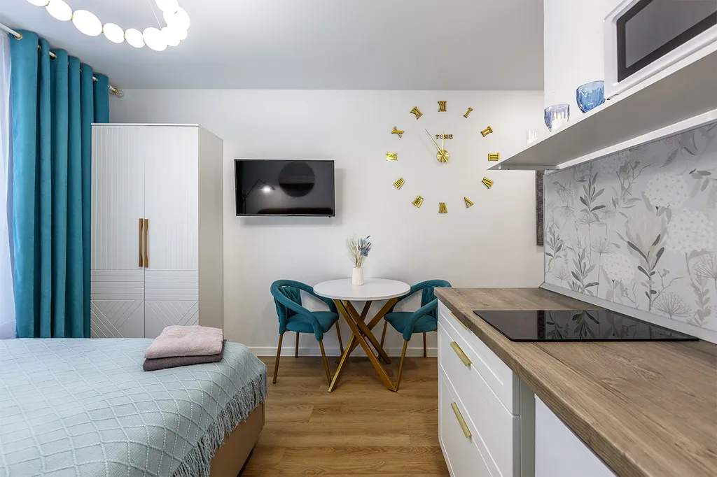 Уютная студия студия для 2-х