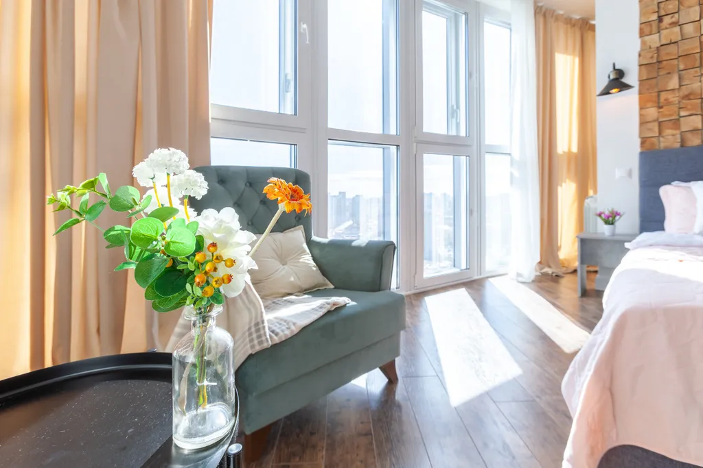 Квартира Квартира Апартамент RentPlaza с панорамным видом на город — Самара