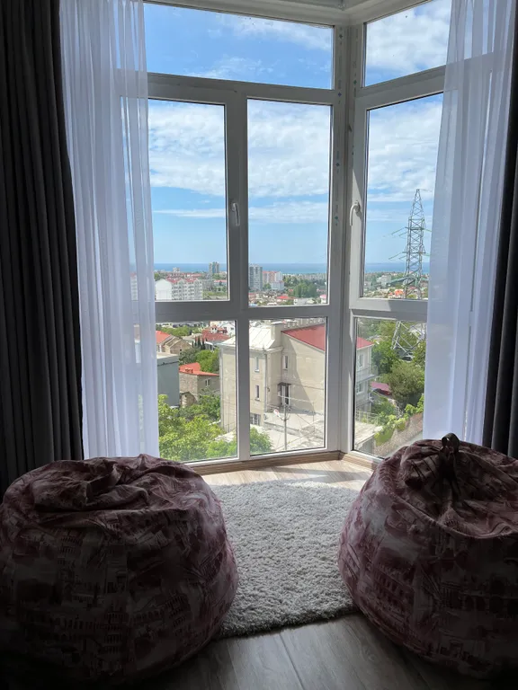 Квартира с шикарным видом на море и романтические закаты с видом на Херсонес