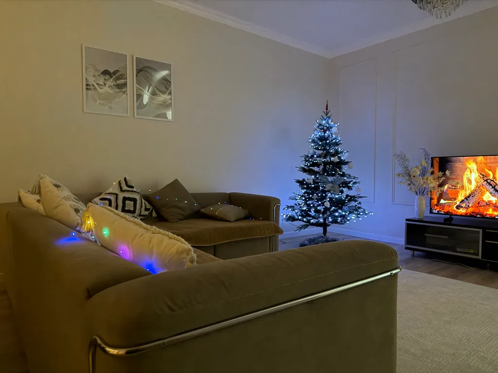 Светлая и уютная квартира в центре города с прекрасным видом