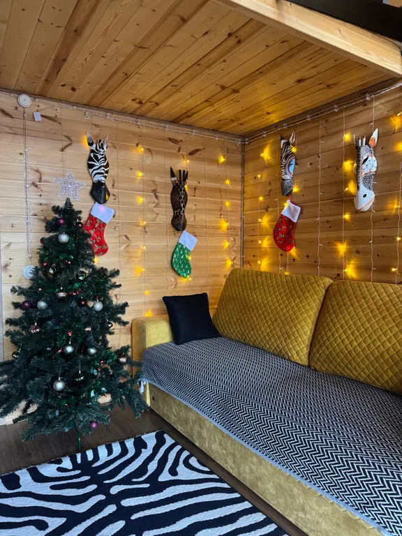 Барнхаус с шикарным видом на горы