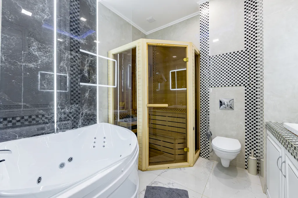 Квартира Шикарная квартира с сауной в ВТБ Арена Парк — Москва