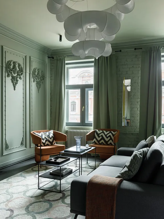 Апартамент с 1 спальней и балконом на Невском проспекте